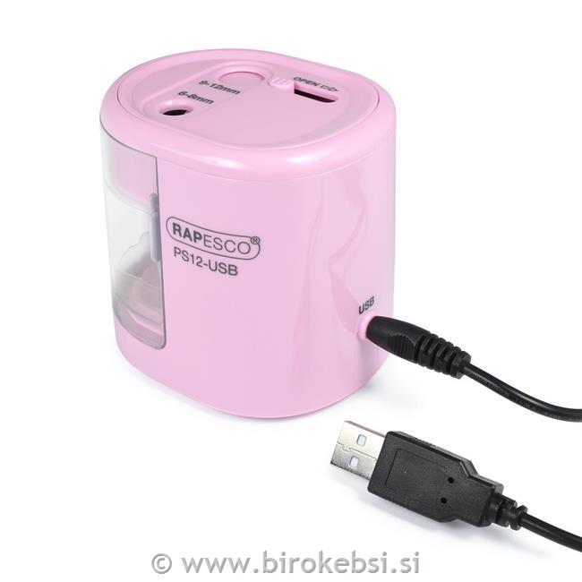 Šilček baterijski Rapesco 6-12mm USB PS