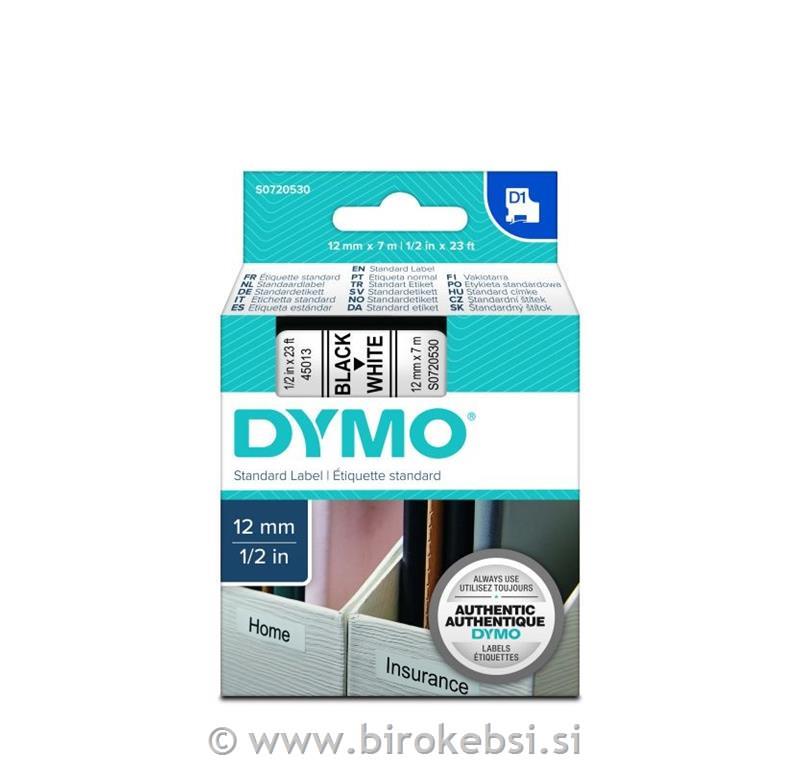 DYMO TRAK D1 12MM/7M BEL